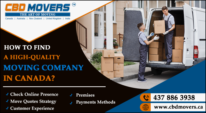 CBD Movers Canada, Brampton, Toronto