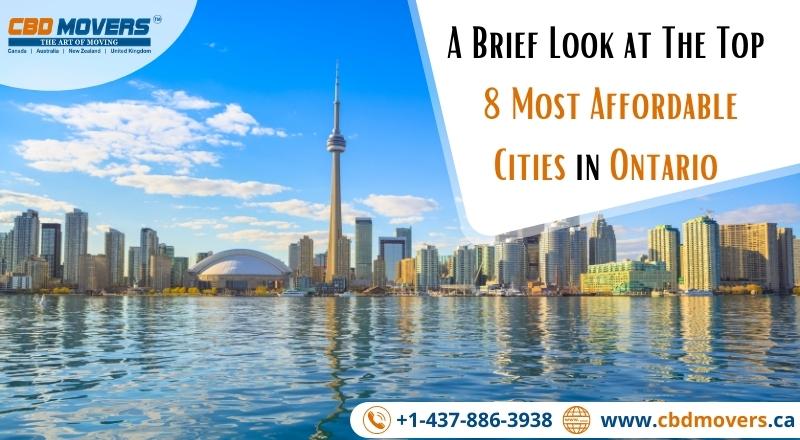 A Brief Look at The Top 8 Most Affordable Cities in Ontario