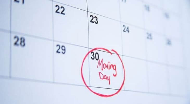 Choose the right moving date