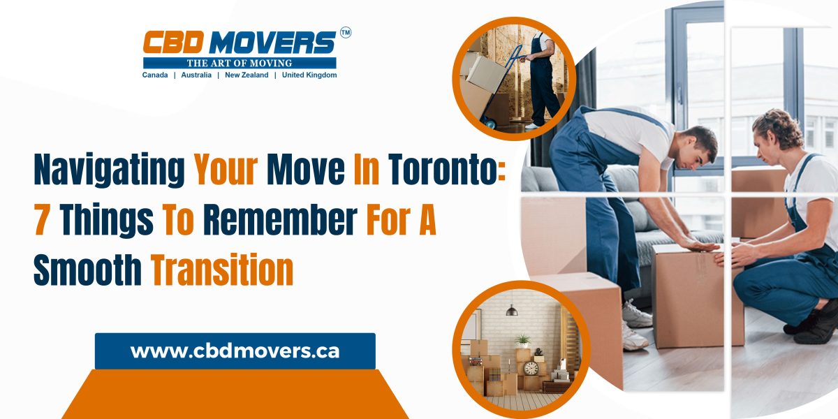Navigating Your Move In Toronto