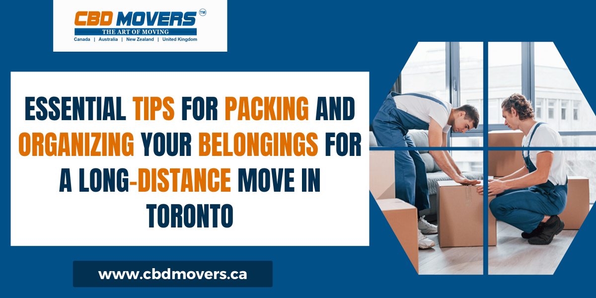 Long-Distance Move In Toronto