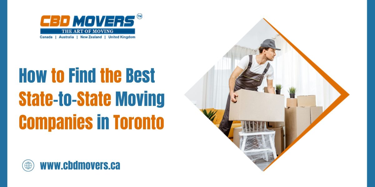 Moving Companies in Toronto